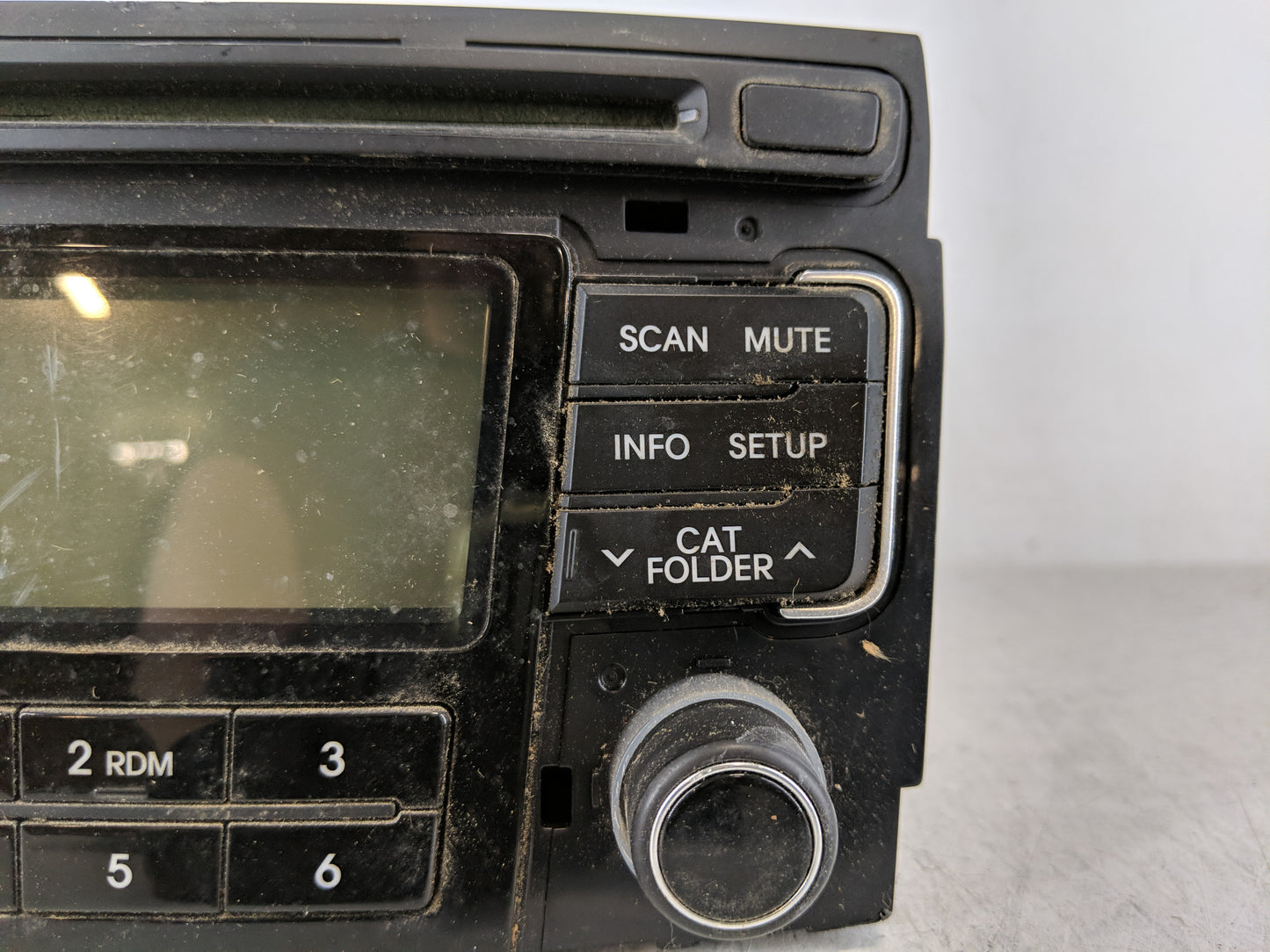 2011 Hyundai Sonata Radio AM FM Cd Player Receiver Replacement P/N:96180-3Q0014X Fits OEM Used Auto Parts - Oemusedautoparts