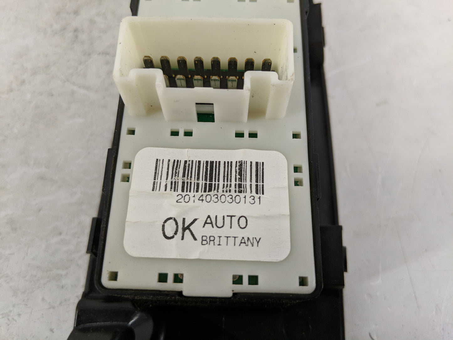 2011-2015 Hyundai Sonata Master Power Window Switch Replacement Driver Side Left P/N:202008875 Fits Fits 2011 2012 2013 2014