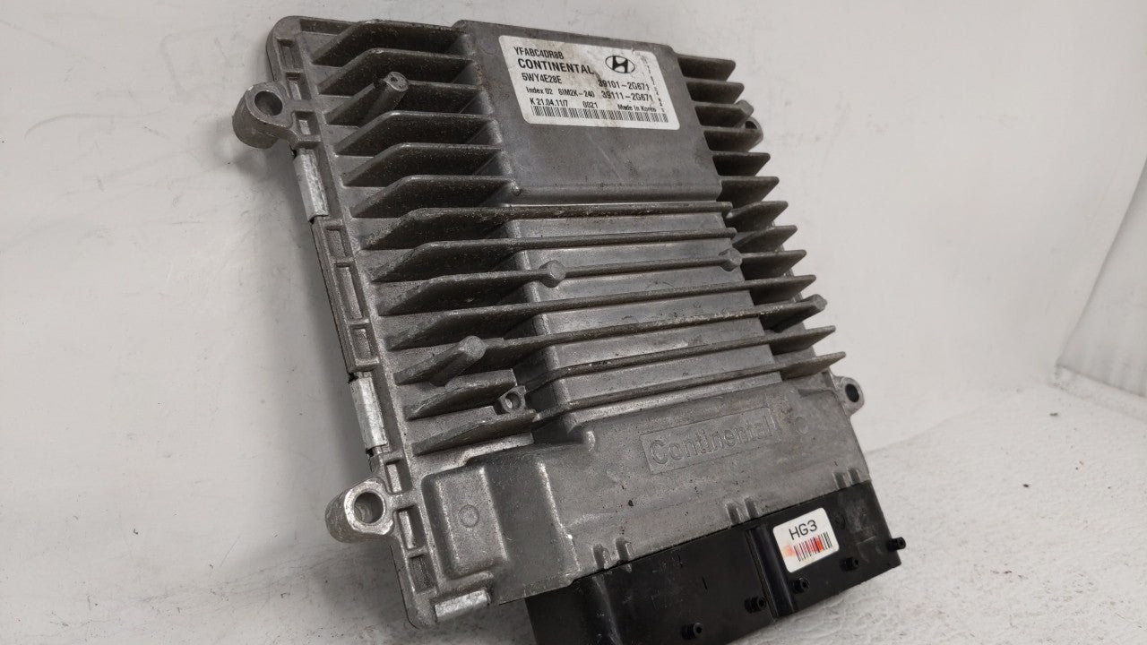 2011-2014 Hyundai Sonata PCM Engine Control Computer ECU ECM PCU OEM P/N:39101-2G661 39111-2G661 Fits Fits 2011 2012 2013 20