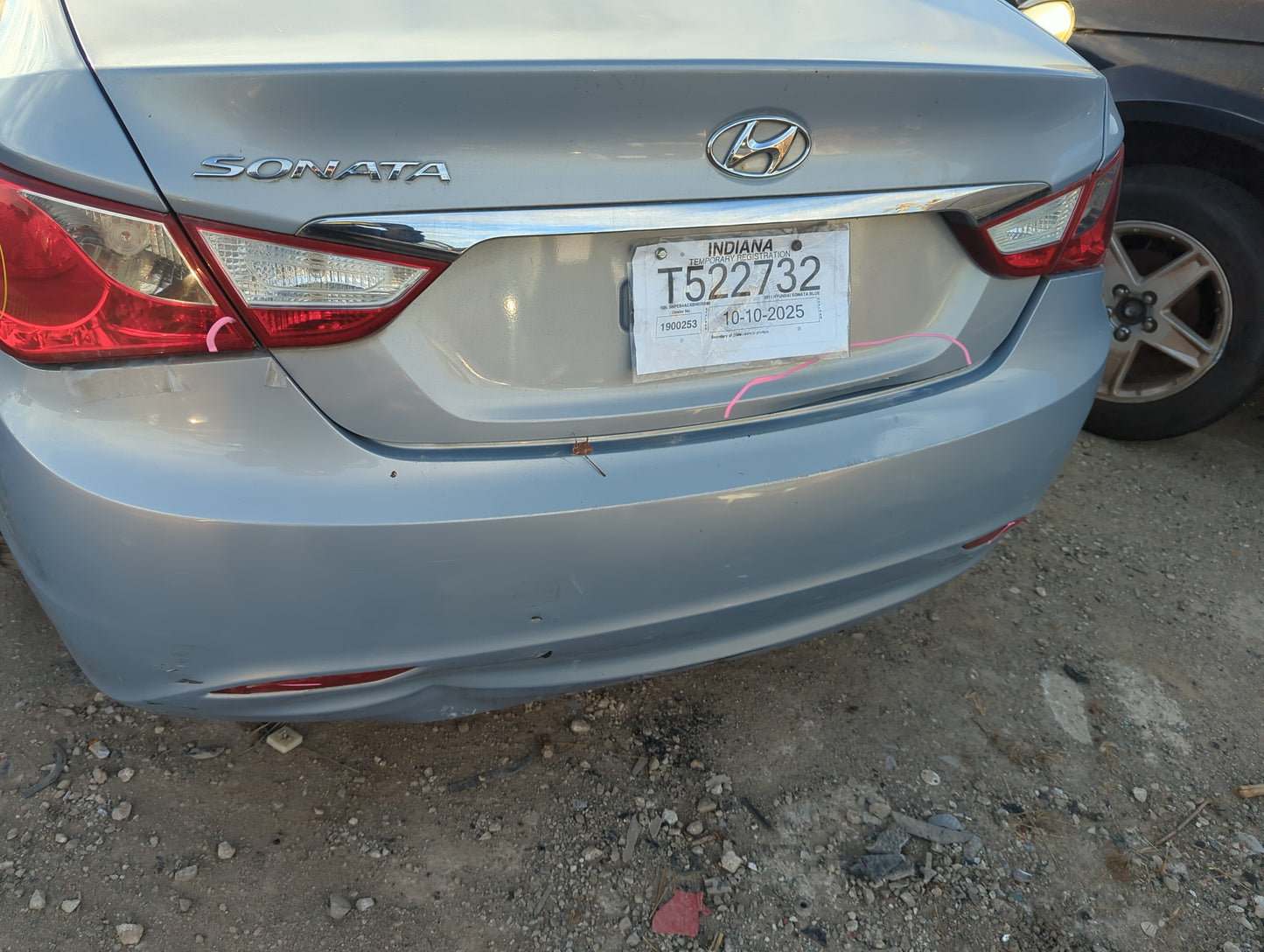 2011-2013 Hyundai Sonata Rear Bumper Assembly Oem 1225127 - Oemusedautoparts1.com