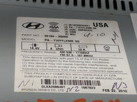 2011 Hyundai Sonata Radio AM FM Cd Player Receiver Replacement P/N:96180-3Q000 Fits OEM Used Auto Parts - Oemusedautoparts1.