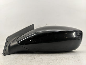 2011-2014 Hyundai Sonata Driver Left Side View Manual Door Mirror Black - Oemusedautoparts1.com