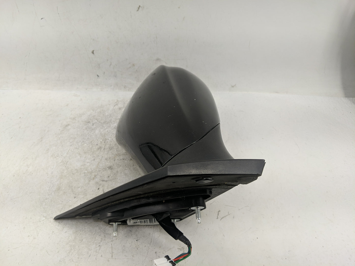 2011-2014 Hyundai Sonata Driver Left Side View Manual Door Mirror Black - Oemusedautoparts1.com