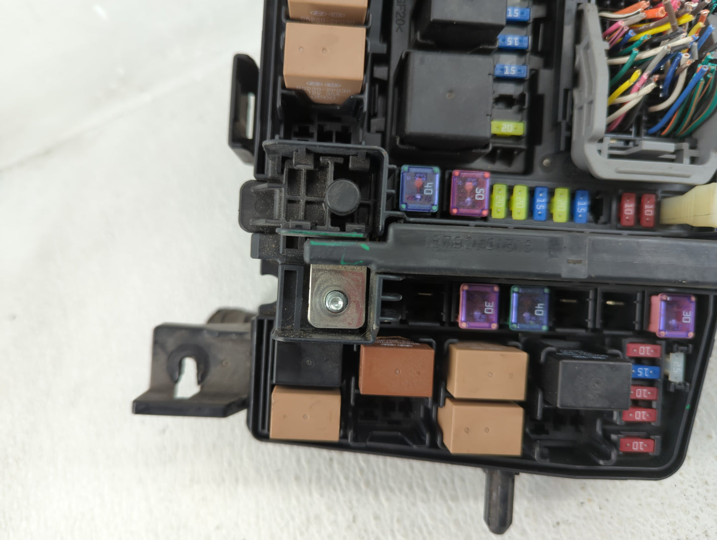 2011-2014 Hyundai Sonata Fusebox Fuse Box Panel Relay Module P/N:VS912003Q071MG Fits Fits 2011 2012 2013 2014 OEM Used Auto 