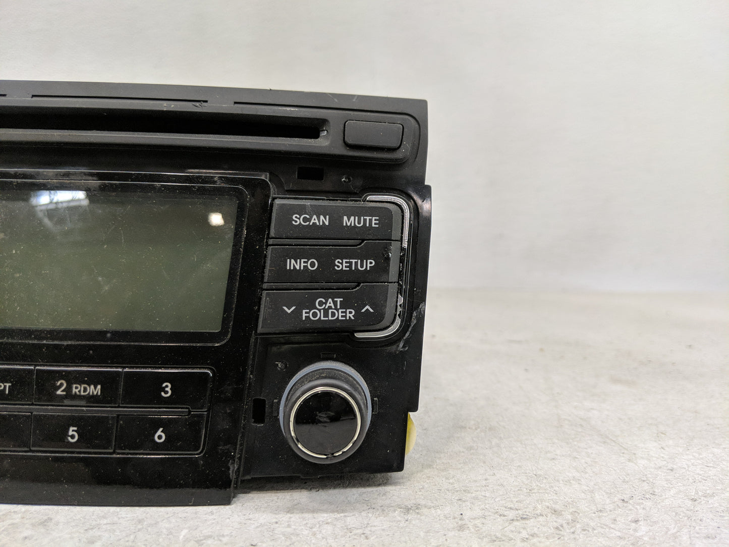 2011 Hyundai Sonata Radio AM FM Cd Player Receiver Replacement P/N:96560-3Q501 Fits OEM Used Auto Parts - Oemusedautoparts1.