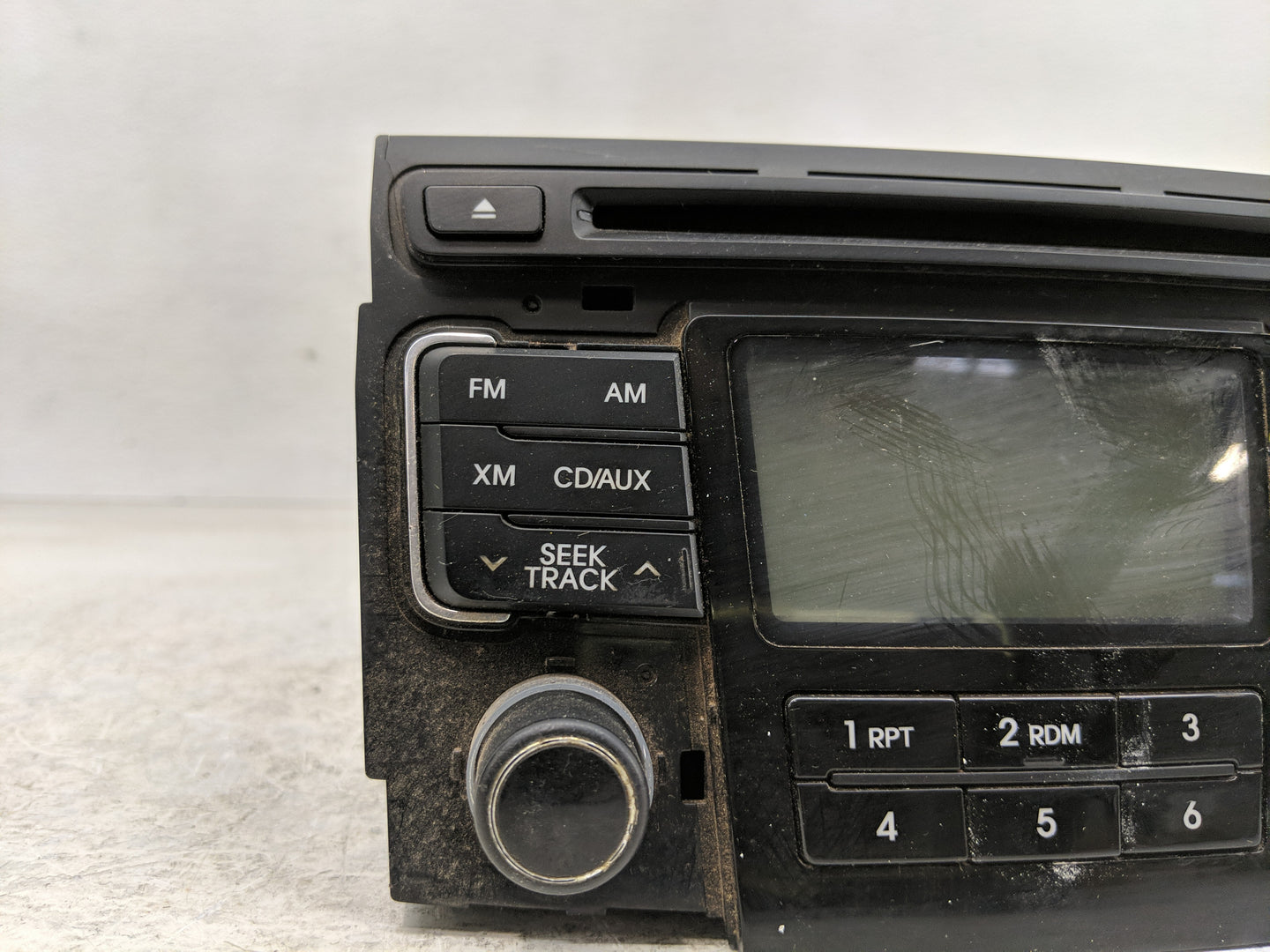 2011 Hyundai Sonata Radio AM FM Cd Player Receiver Replacement P/N:96180-3Q000 Fits OEM Used Auto Parts - Oemusedautoparts1.