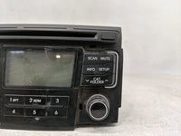 2011 Hyundai Sonata Radio AM FM Cd Player Receiver Replacement P/N:96180-3Q000 Fits OEM Used Auto Parts - Oemusedautoparts1.