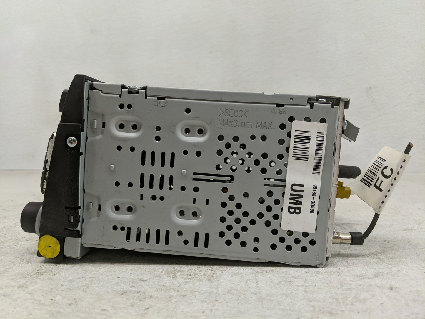 2011 Hyundai Sonata Radio AM FM Cd Player Receiver Replacement P/N:96180-3Q000 Fits OEM Used Auto Parts - Oemusedautoparts1.