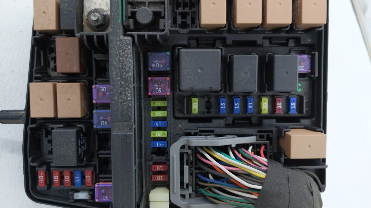 2011-2014 Hyundai Sonata Fusebox Fuse Box Panel Relay Module P/N:VS912003Q071MG VSQFHE2370F0175 Fits Fits 2011 2012 2013 201