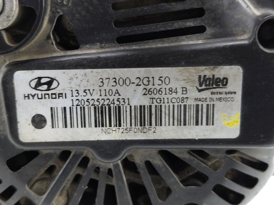 2011-2013 Hyundai Sonata Alternator Replacement Generator Charging Assembly Engine OEM P/N:2606184 B 37300-2G150 Fits OEM Used Auto Parts