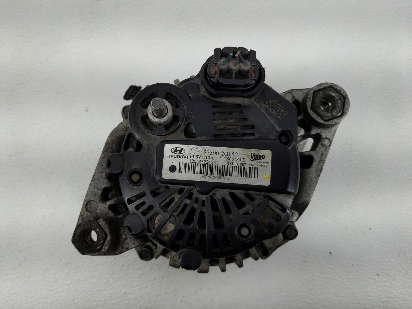 2011-2013 Hyundai Sonata Alternator Replacement Generator Charging Assembly Engine OEM P/N:2606184 B 37300-2G150 Fits OEM Us