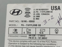 2011-2015 Hyundai Sonata Radio AM FM Cd Player Receiver Replacement P/N:96180-3Q000 Fits Fits 2011 2012 2013 2014 2015 OEM U