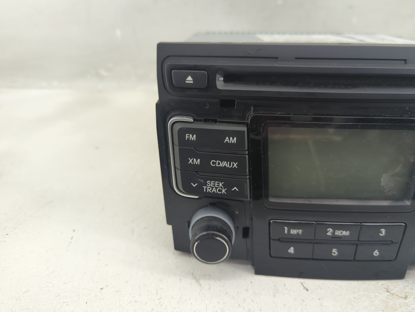 2011 Hyundai Sonata Radio AM FM Cd Player Receiver Replacement P/N:96180-3Q000 Fits OEM Used Auto Parts - Oemusedautoparts1.