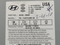 2011 Hyundai Sonata Radio AM FM Cd Player Receiver Replacement P/N:96180-3Q000 Fits OEM Used Auto Parts - Oemusedautoparts1.