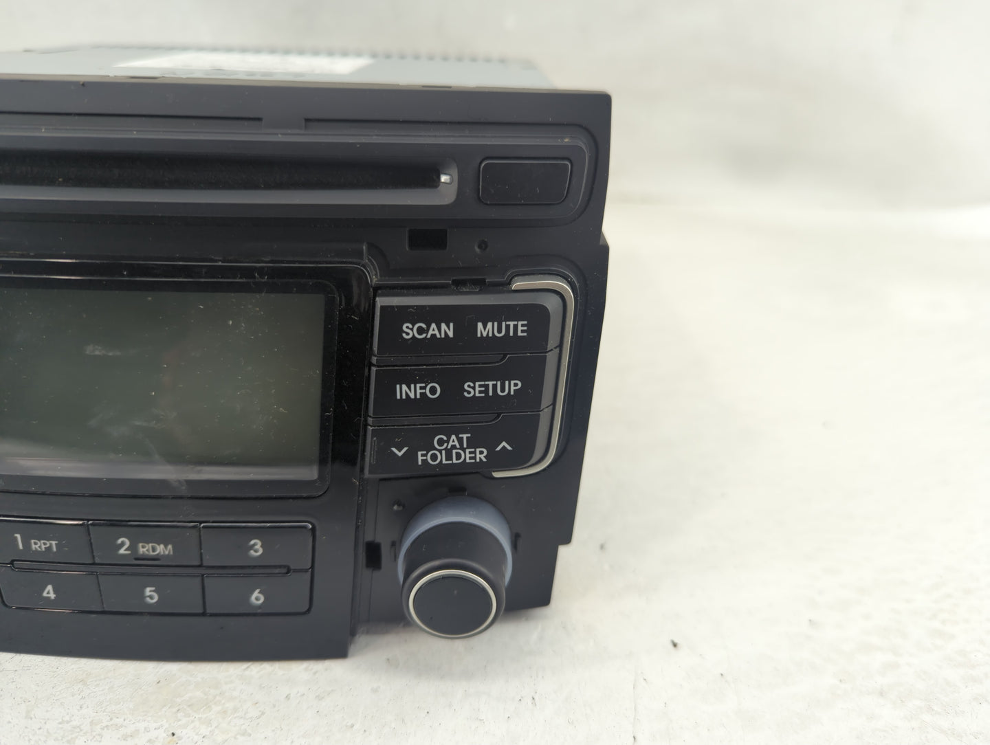 2011 Hyundai Sonata Radio AM FM Cd Player Receiver Replacement P/N:96180-3Q000 Fits OEM Used Auto Parts - Oemusedautoparts1.
