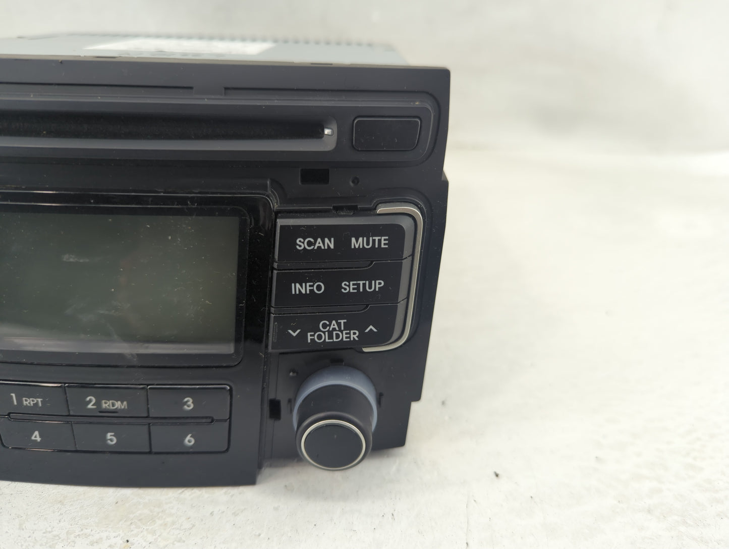 2011 Hyundai Sonata Radio AM FM Cd Player Receiver Replacement P/N:96180-3Q000 Fits OEM Used Auto Parts - Oemusedautoparts1.