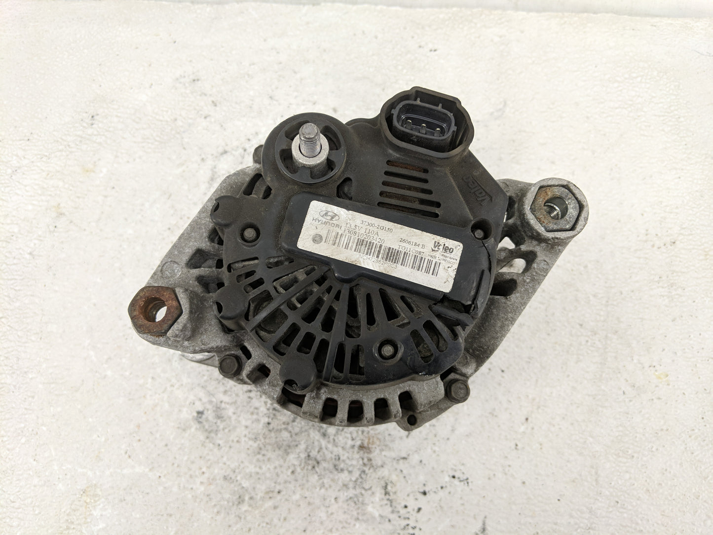 2011-2013 Hyundai Sonata Alternator Replacement Generator Charging Assembly Engine OEM P/N:37300-2G150 Fits Fits 2011 2012 2