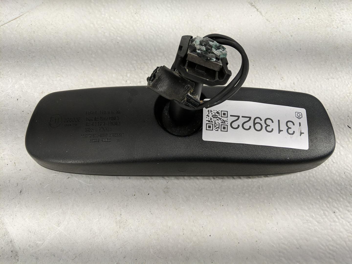 2011-2019 Hyundai Sonata Interior Rear View Mirror Replacement OEM P/N:E11026006 4112A-ZTVHL3 Fits OEM Used Auto Parts - Oem