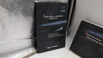 2011 Hyundai Sonata Owners Manual Book Guide OEM Used Auto Parts