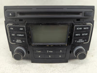 2011 Hyundai Sonata Radio AM FM Cd Player Receiver Replacement P/N:96180-3Q000 96190-3Q000 Fits OEM Used Auto Parts - Oemuse