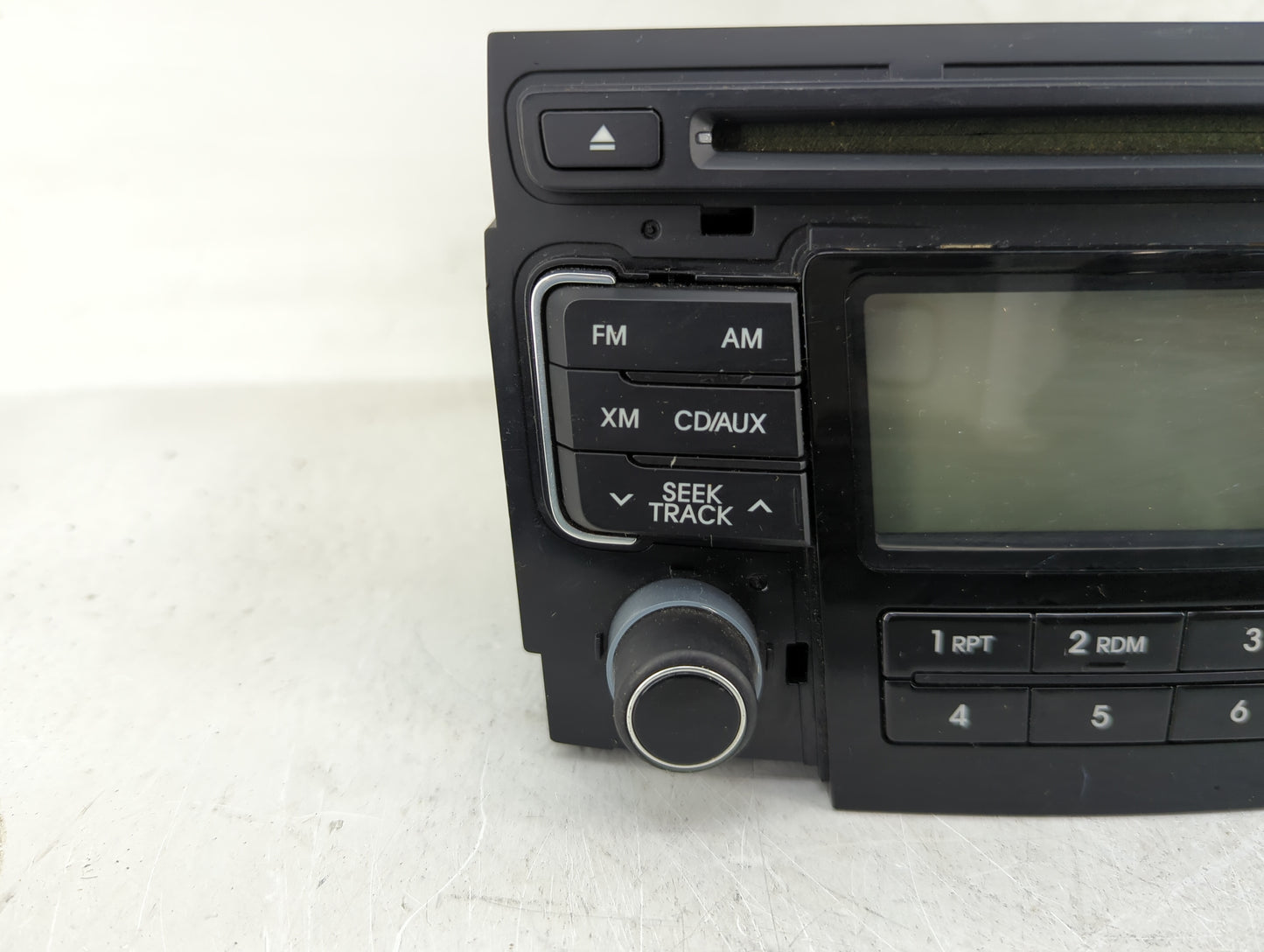 2011 Hyundai Sonata Radio AM FM Cd Player Receiver Replacement P/N:96180-3Q000 Fits OEM Used Auto Parts - Oemusedautoparts1.