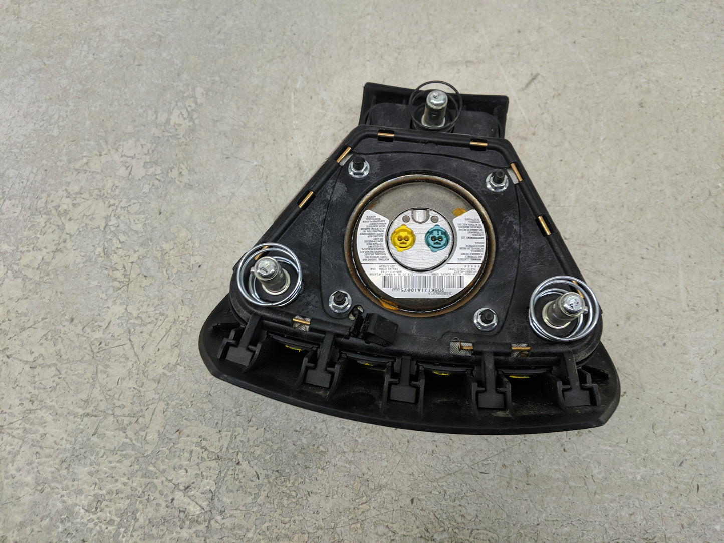2011-2014 Hyundai Sonata Air Bag Driver Left Steering Wheel Mounted Fits Fits 2011 2012 2013 2014 OEM Used Auto Parts - Oemu
