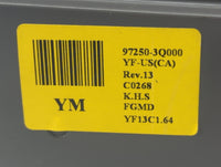 2011 Hyundai Sonata Climate Control Module Temperature AC/Heater Replacement P/N:97250-3Q000 Fits OEM Used Auto Parts - Oemu