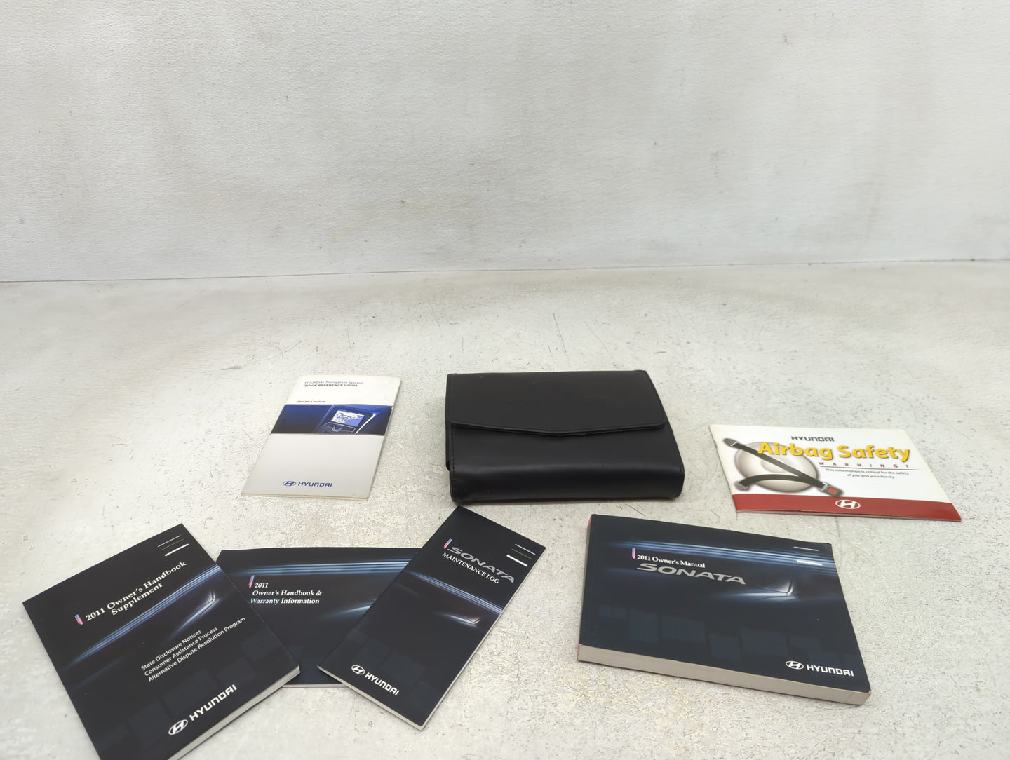 2011 Hyundai Sonata Owners Manual Book Guide P/N:A3S0-EU14J OEM Used Auto Parts - Oemusedautoparts1.com