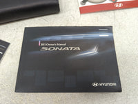 2011 Hyundai Sonata Owners Manual Book Guide P/N:A3S0-EU14J OEM Used Auto Parts - Oemusedautoparts1.com