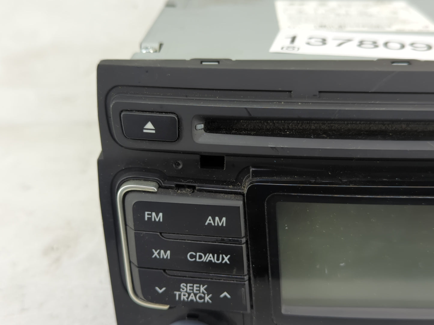 2011 Hyundai Sonata Radio AM FM Cd Player Receiver Replacement P/N:96180-3Q000 Fits OEM Used Auto Parts - Oemusedautoparts1.