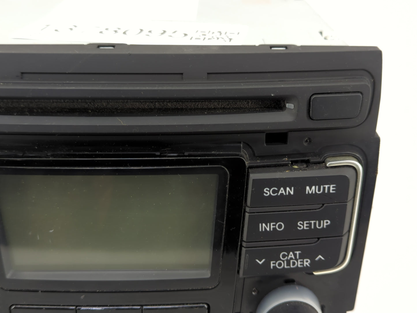 2011 Hyundai Sonata Radio AM FM Cd Player Receiver Replacement P/N:96180-3Q000 Fits OEM Used Auto Parts - Oemusedautoparts1.