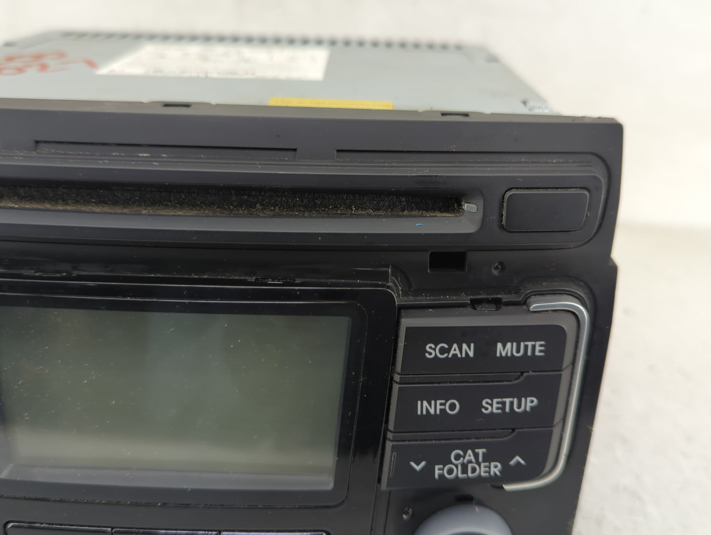 2011 Hyundai Sonata Radio AM FM Cd Player Receiver Replacement P/N:96180-3Q000 Fits OEM Used Auto Parts - Oemusedautoparts1.