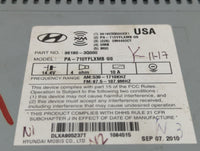 2011 Hyundai Sonata Radio AM FM Cd Player Receiver Replacement P/N:96180-3Q000 Fits OEM Used Auto Parts - Oemusedautoparts1.