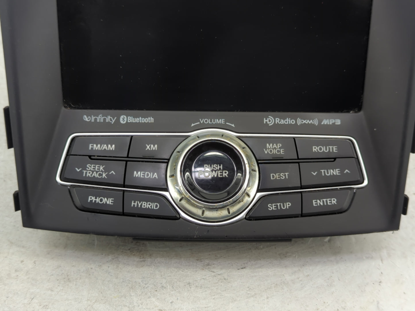 2011-2012 Hyundai Sonata Radio AM FM Cd Player Receiver Replacement P/N:96560-4R7004X Fits Fits 2011 2012 OEM Used Auto Part