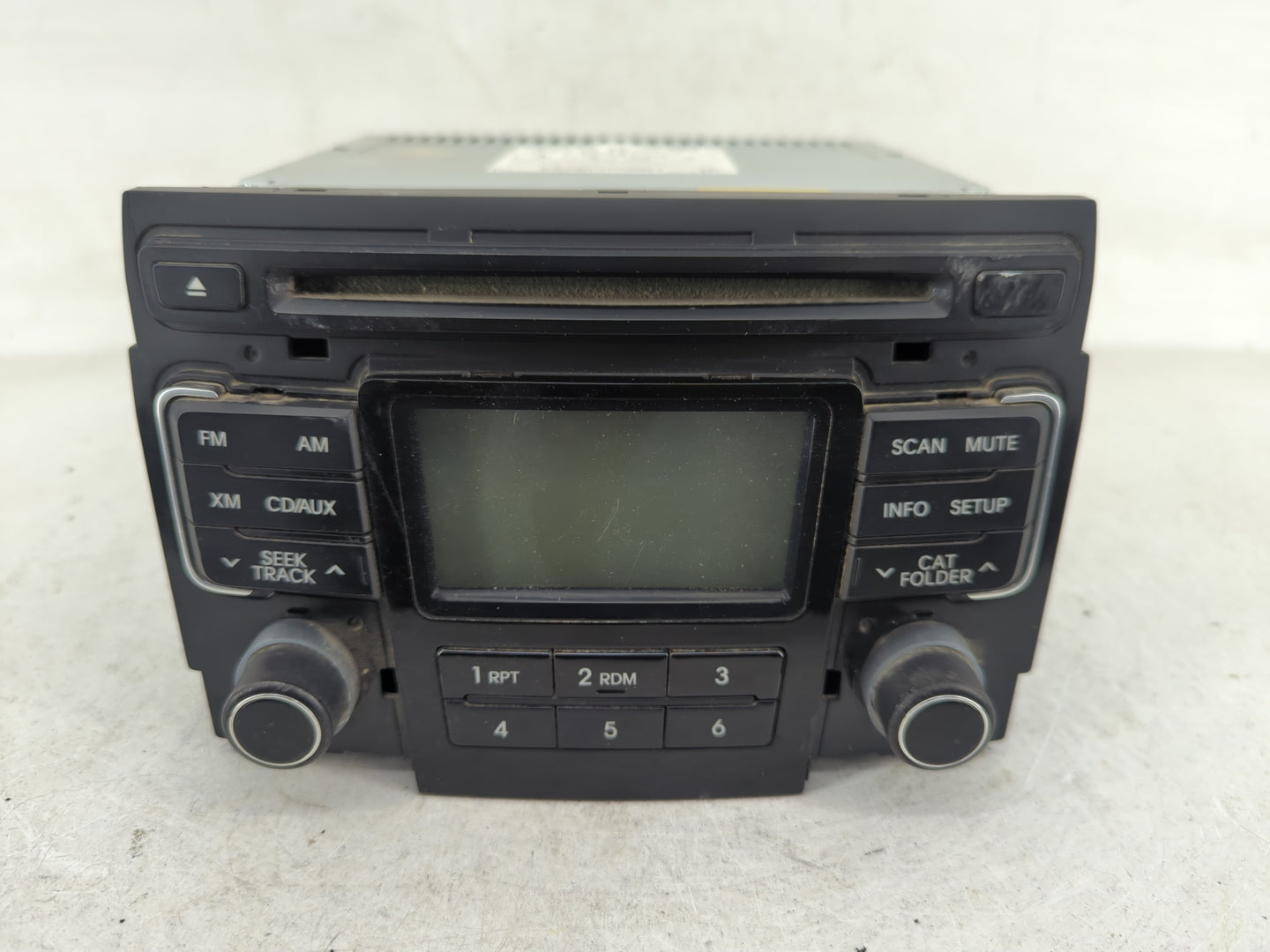 2011-2015 Hyundai Sonata Radio AM FM Cd Player Receiver Replacement P/N:96180-3Q100 Fits Fits 2011 2012 2013 2014 2015 OEM U
