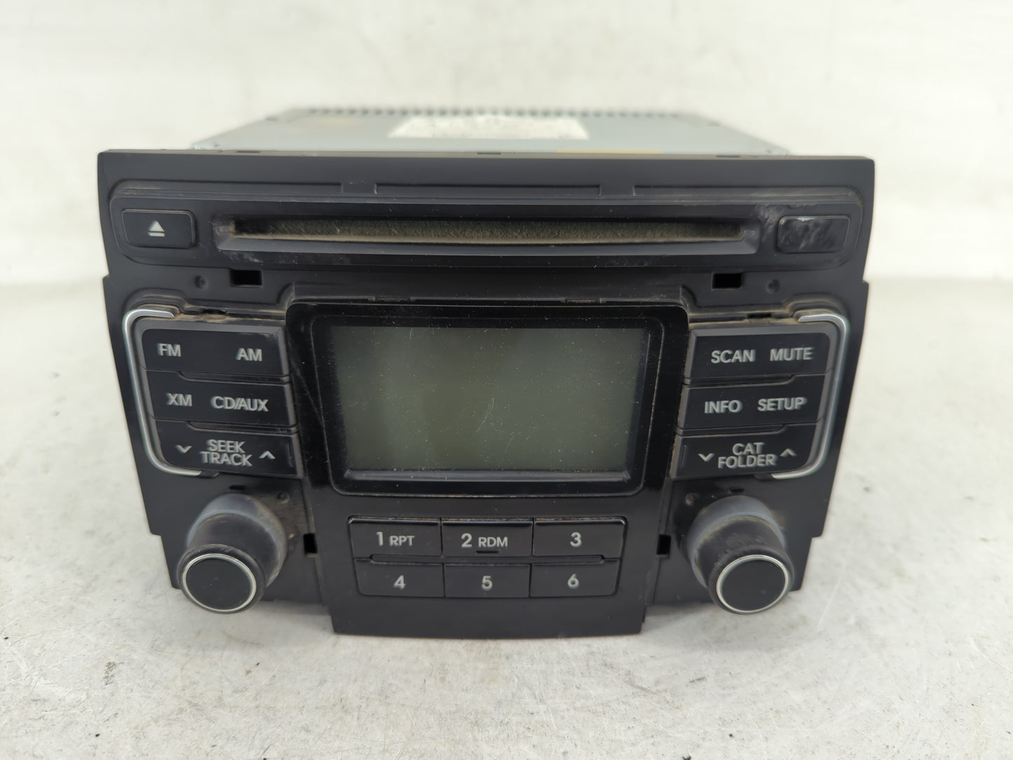 2011-2015 Hyundai Sonata Radio AM FM Cd Player Receiver Replacement P/N:96180-3Q100 Fits Fits 2011 2012 2013 2014 2015 OEM U