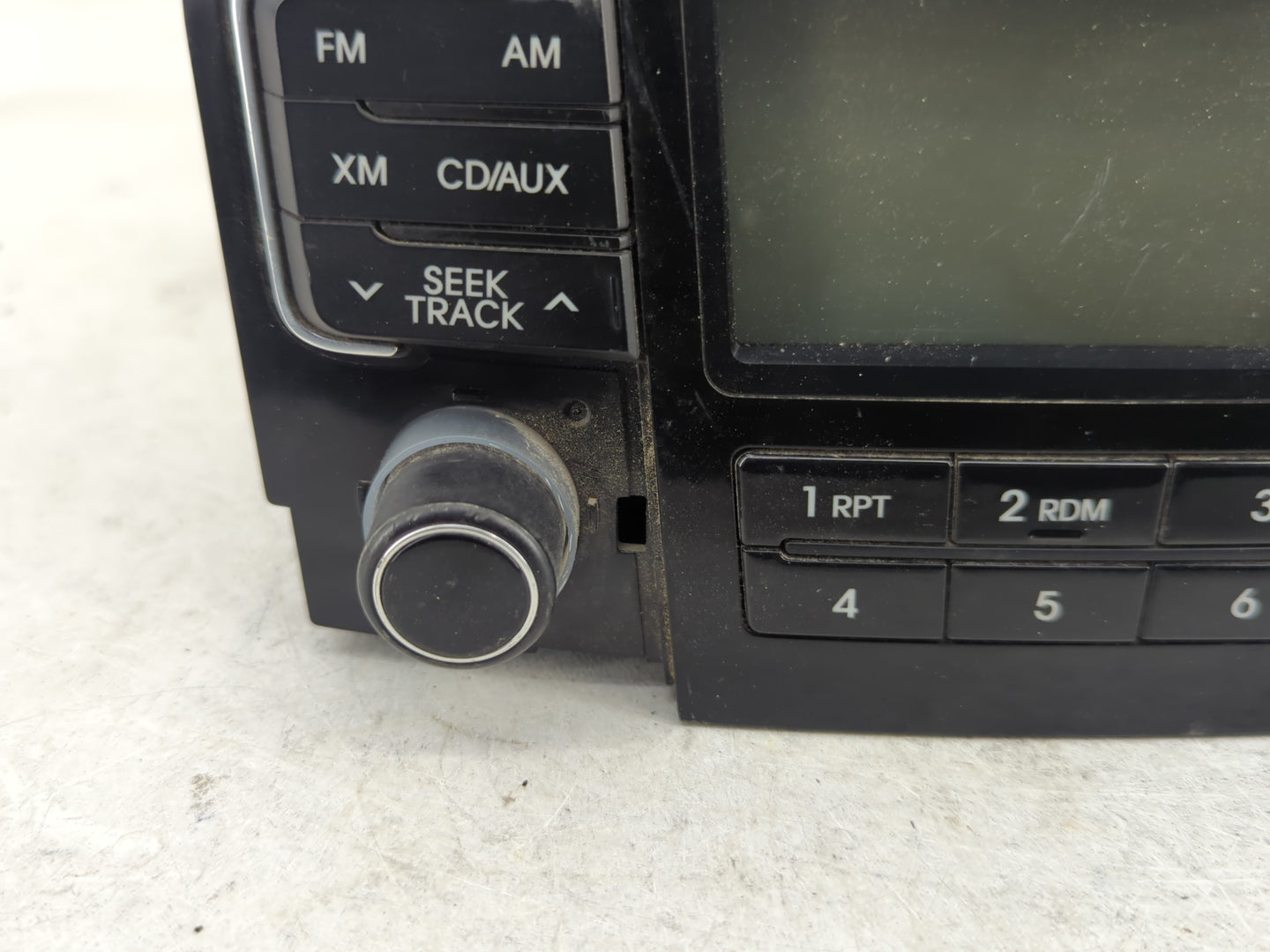 2011-2015 Hyundai Sonata Radio AM FM Cd Player Receiver Replacement P/N:96180-3Q100 Fits Fits 2011 2012 2013 2014 2015 OEM U