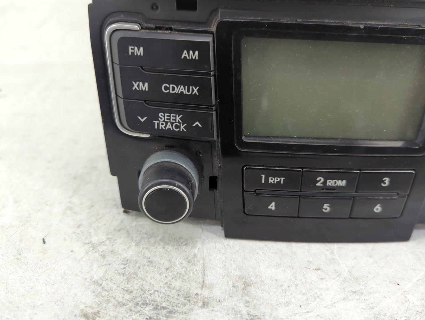 2011 Hyundai Sonata Radio AM FM Cd Player Receiver Replacement P/N:96180-3Q000 Fits OEM Used Auto Parts - Oemusedautoparts1.