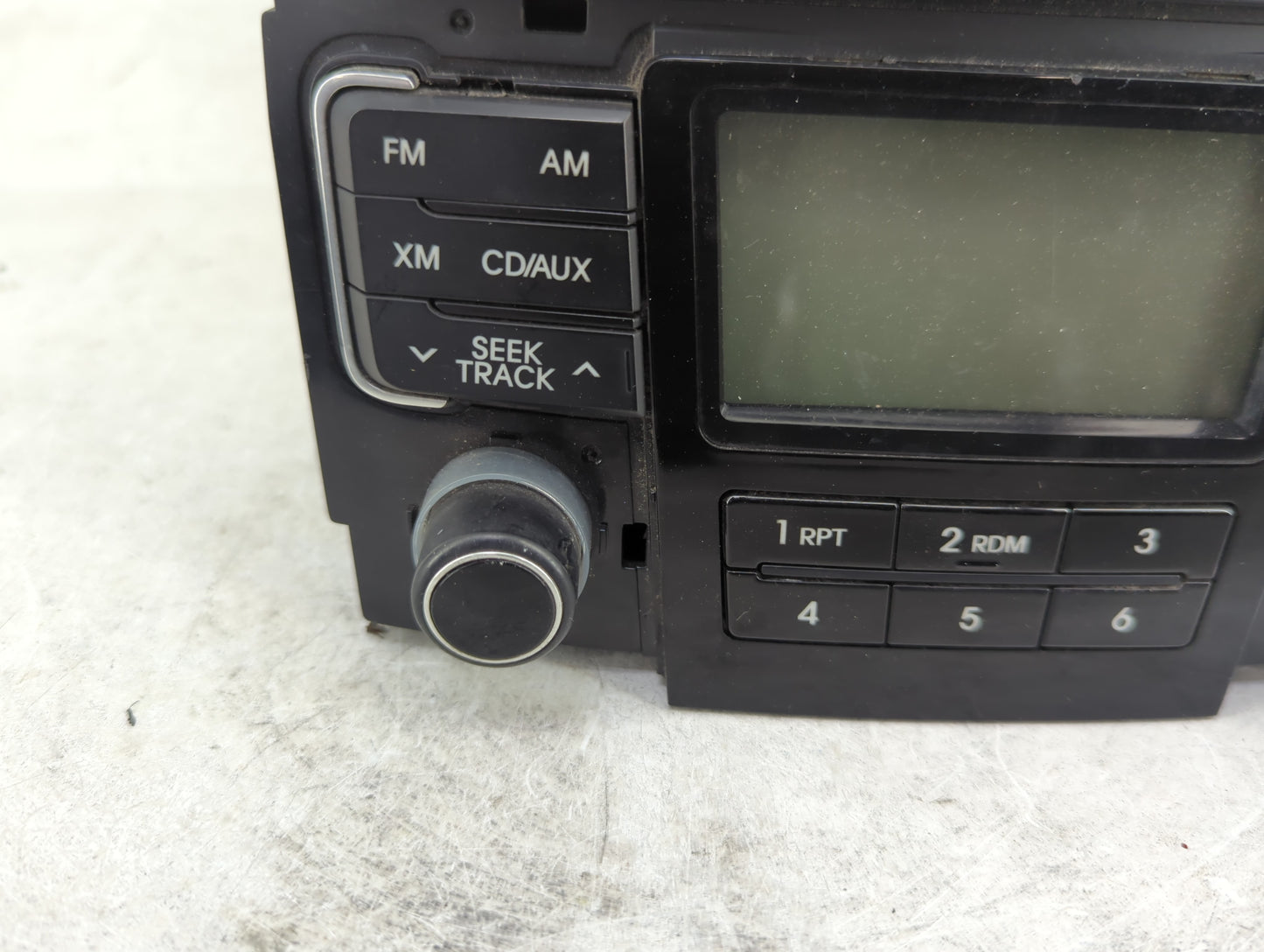 2011 Hyundai Sonata Radio AM FM Cd Player Receiver Replacement P/N:96180-3Q000 Fits OEM Used Auto Parts - Oemusedautoparts1.