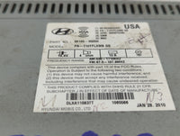 2011 Hyundai Sonata Radio AM FM Cd Player Receiver Replacement P/N:96180-3Q000 Fits OEM Used Auto Parts - Oemusedautoparts1.