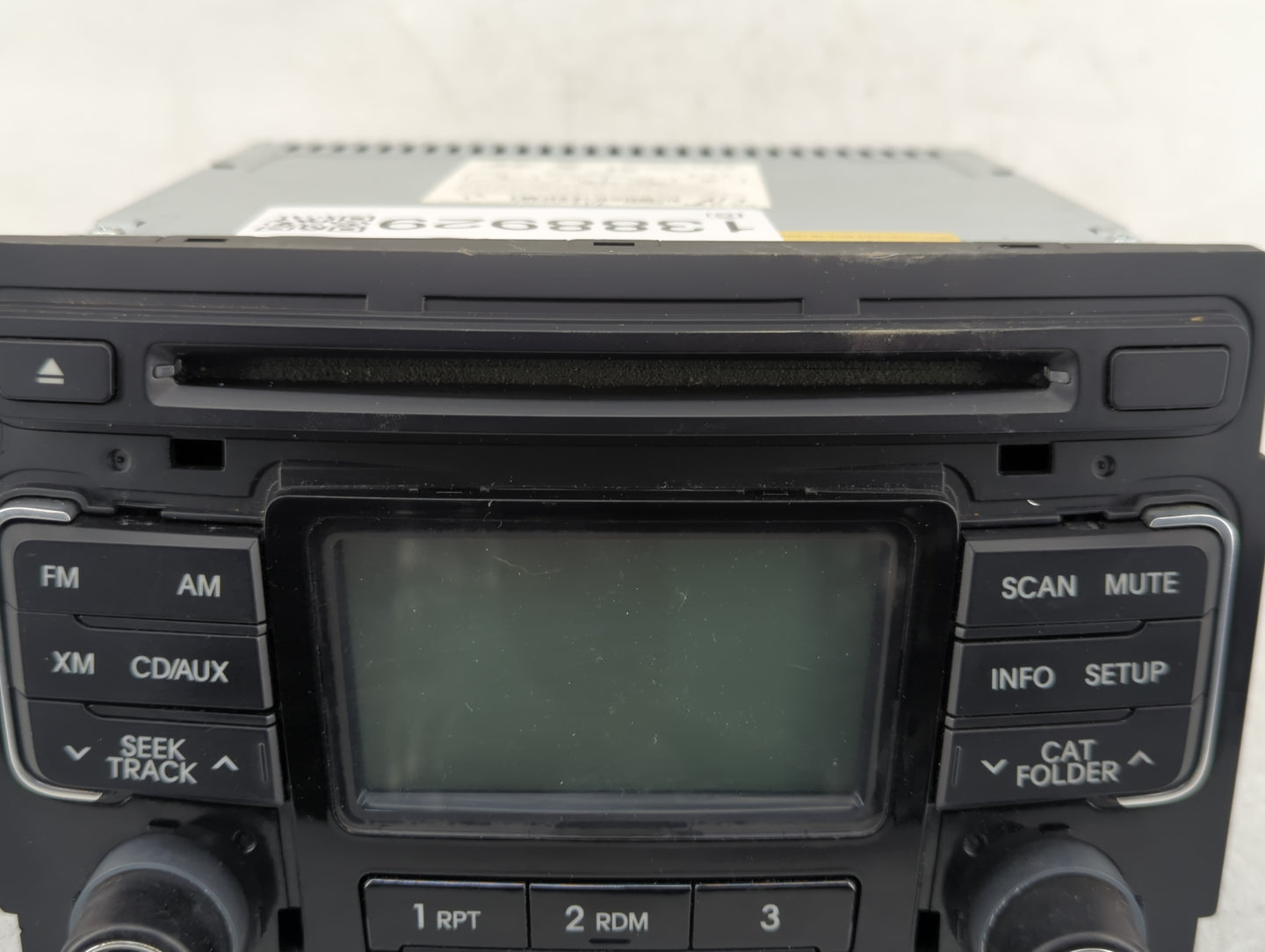 2011-2015 Hyundai Sonata Radio AM FM Cd Player Receiver Replacement P/N:96180-3Q001 Fits Fits 2011 2012 2013 2014 2015 OEM U
