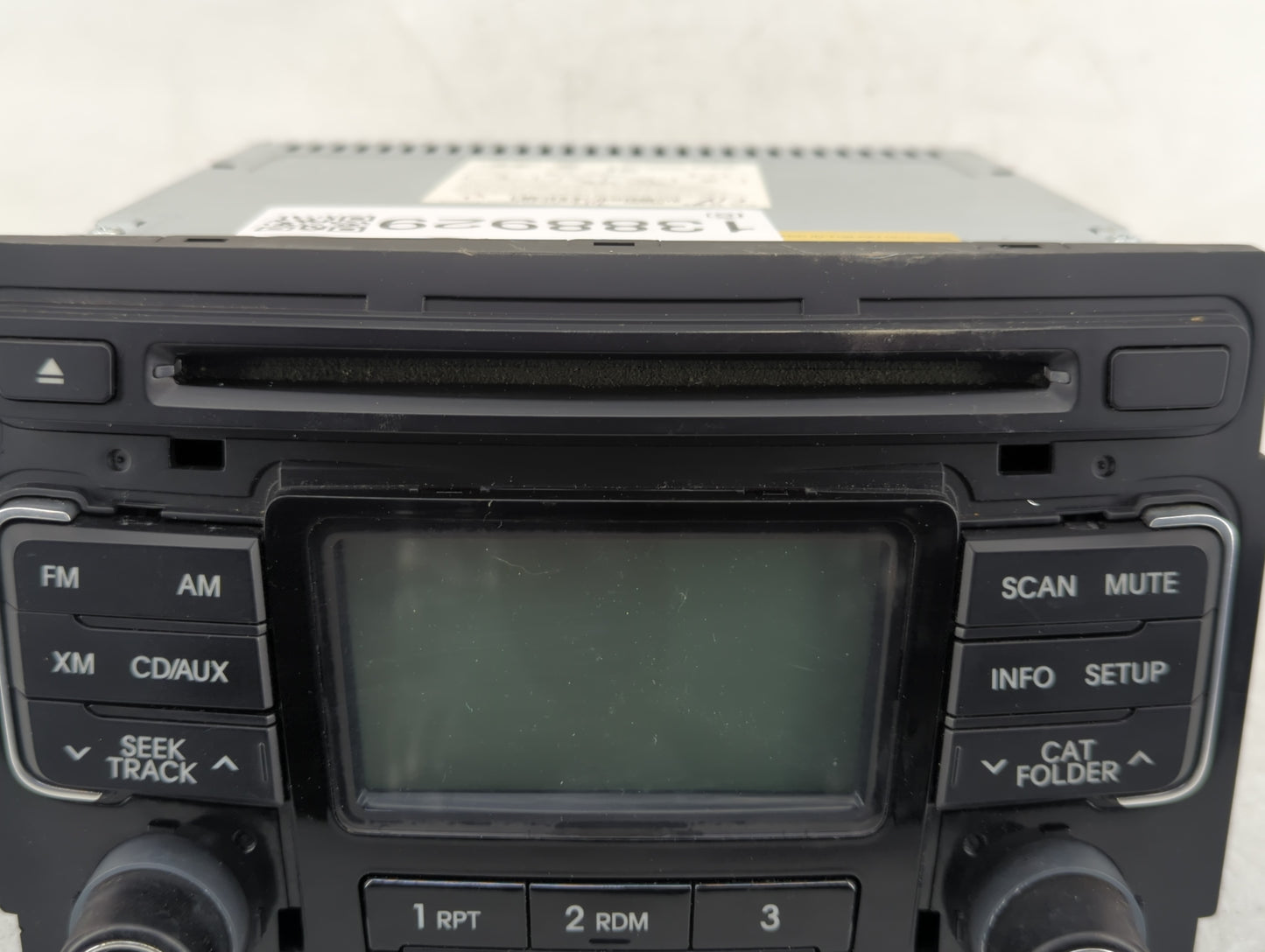 2011-2015 Hyundai Sonata Radio AM FM Cd Player Receiver Replacement P/N:96180-3Q001 Fits Fits 2011 2012 2013 2014 2015 OEM U