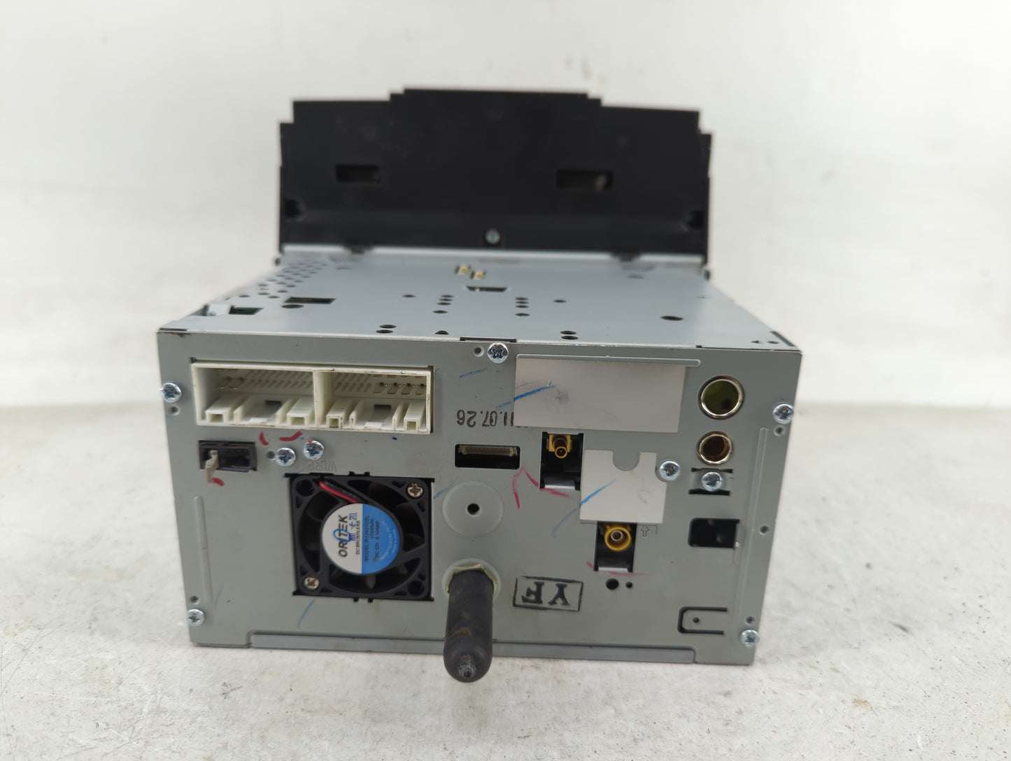 2011-2012 Hyundai Sonata Radio AM FM Cd Player Receiver Replacement P/N:96560-4R7004X Fits Fits 2011 2012 OEM Used Auto Part