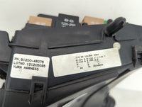 2011-2014 Hyundai Sonata Fusebox Fuse Box Panel Relay Module P/N:210157249 Fits Fits 2011 2012 2013 2014 OEM Used Auto Parts