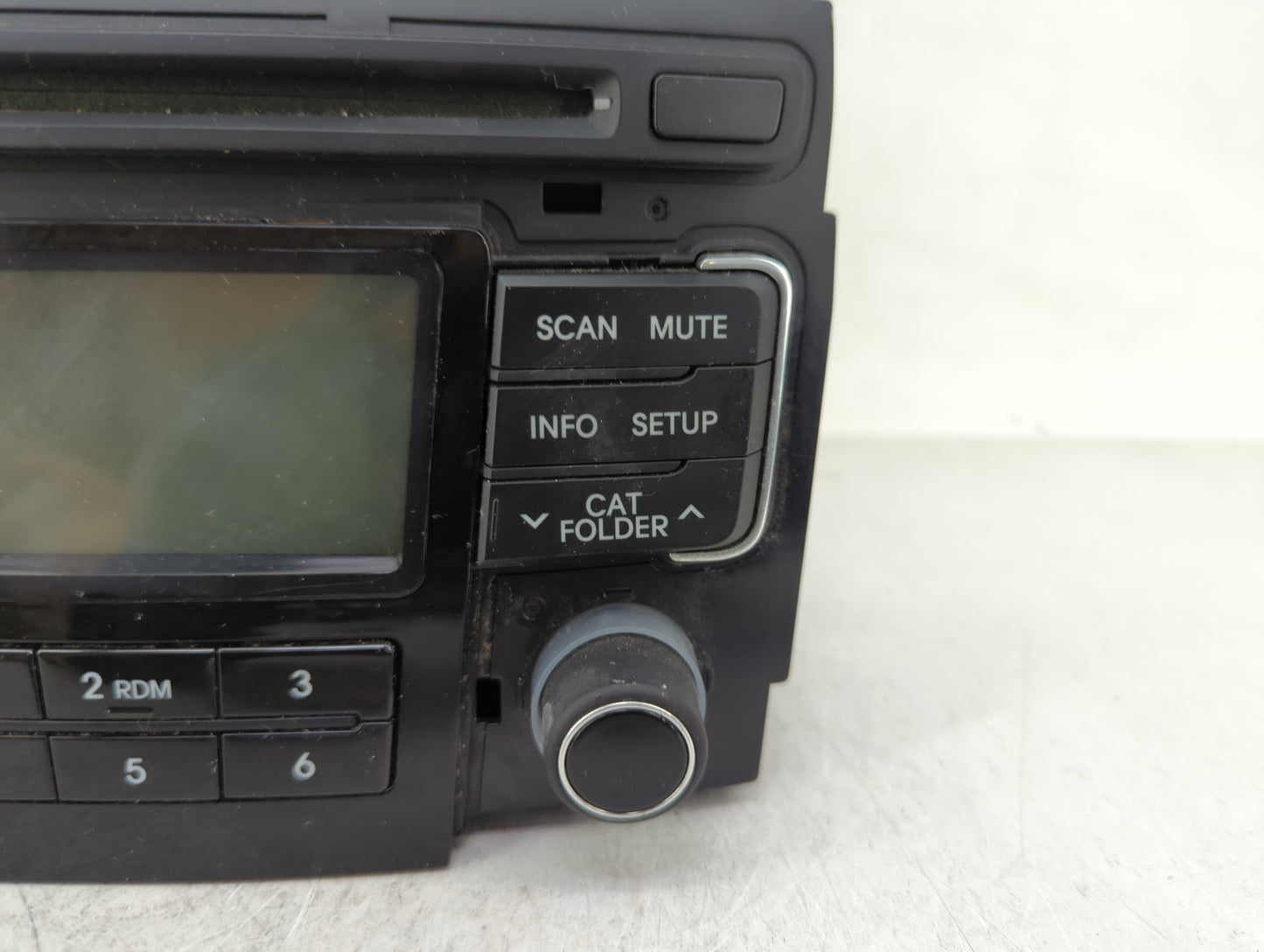 2011 Hyundai Sonata Radio AM FM Cd Player Receiver Replacement P/N:96180-3Q0014X Fits OEM Used Auto Parts - Oemusedautoparts