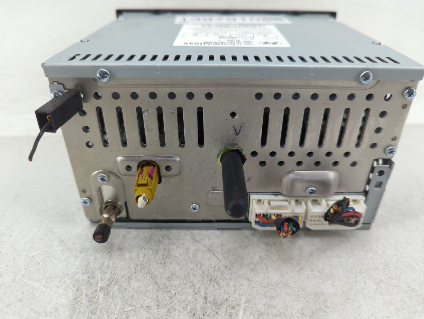 2011 Hyundai Sonata Radio AM FM Cd Player Receiver Replacement P/N:96180-3Q0014X Fits OEM Used Auto Parts - Oemusedautoparts