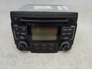 2011 Hyundai Sonata Radio AM FM Cd Player Receiver Replacement P/N:96180-3Q000 Fits OEM Used Auto Parts - Oemusedautoparts1.