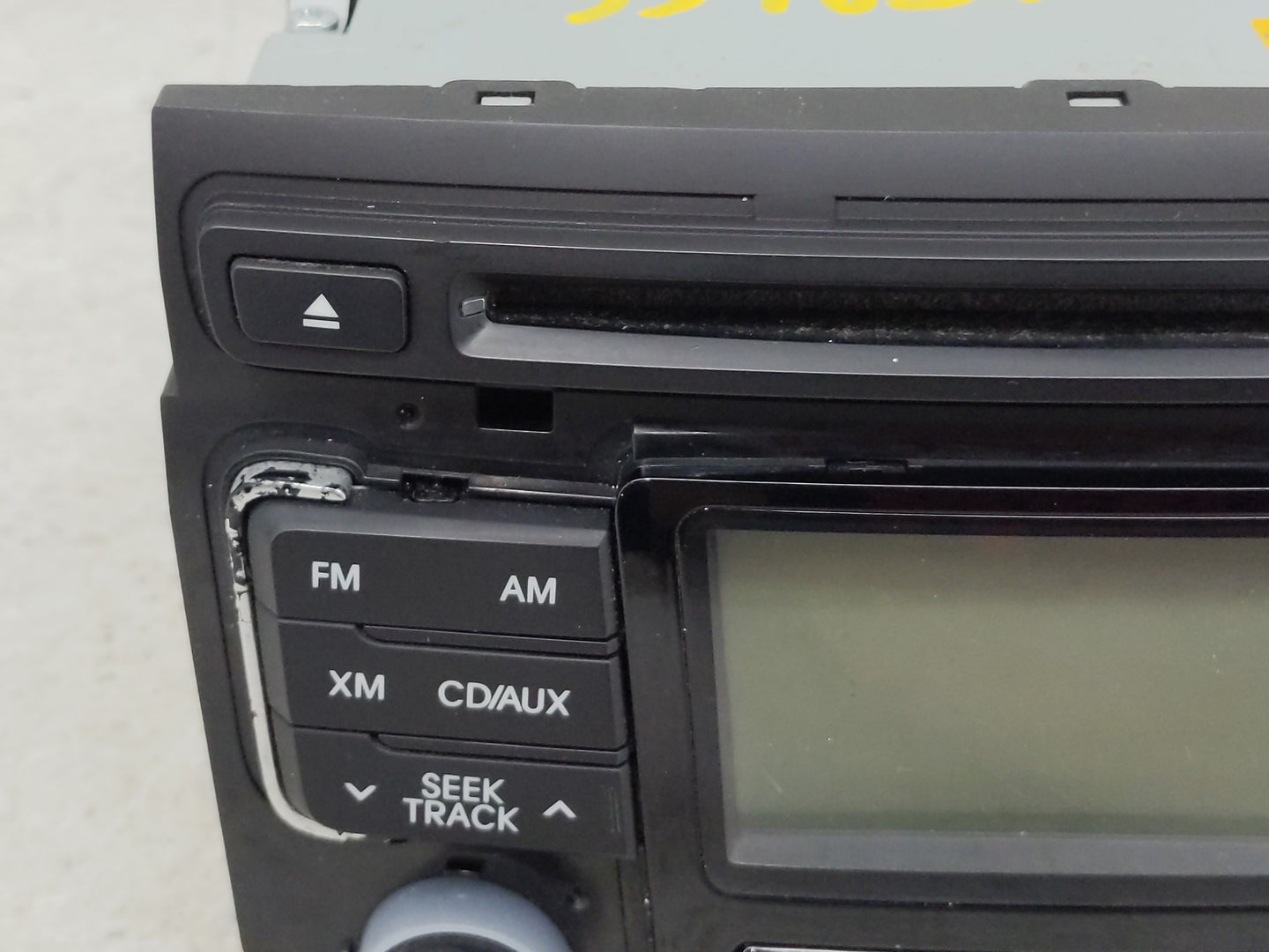 2011 Hyundai Sonata Radio AM FM Cd Player Receiver Replacement P/N:96180-3Q000 Fits OEM Used Auto Parts - Oemusedautoparts1.