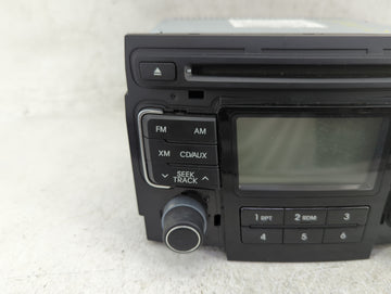 2011 Hyundai Sonata Radio AM FM Cd Player Receiver Replacement P/N:96180-3Q0014X Fits Fits 2009 2010 OEM Used Auto Parts