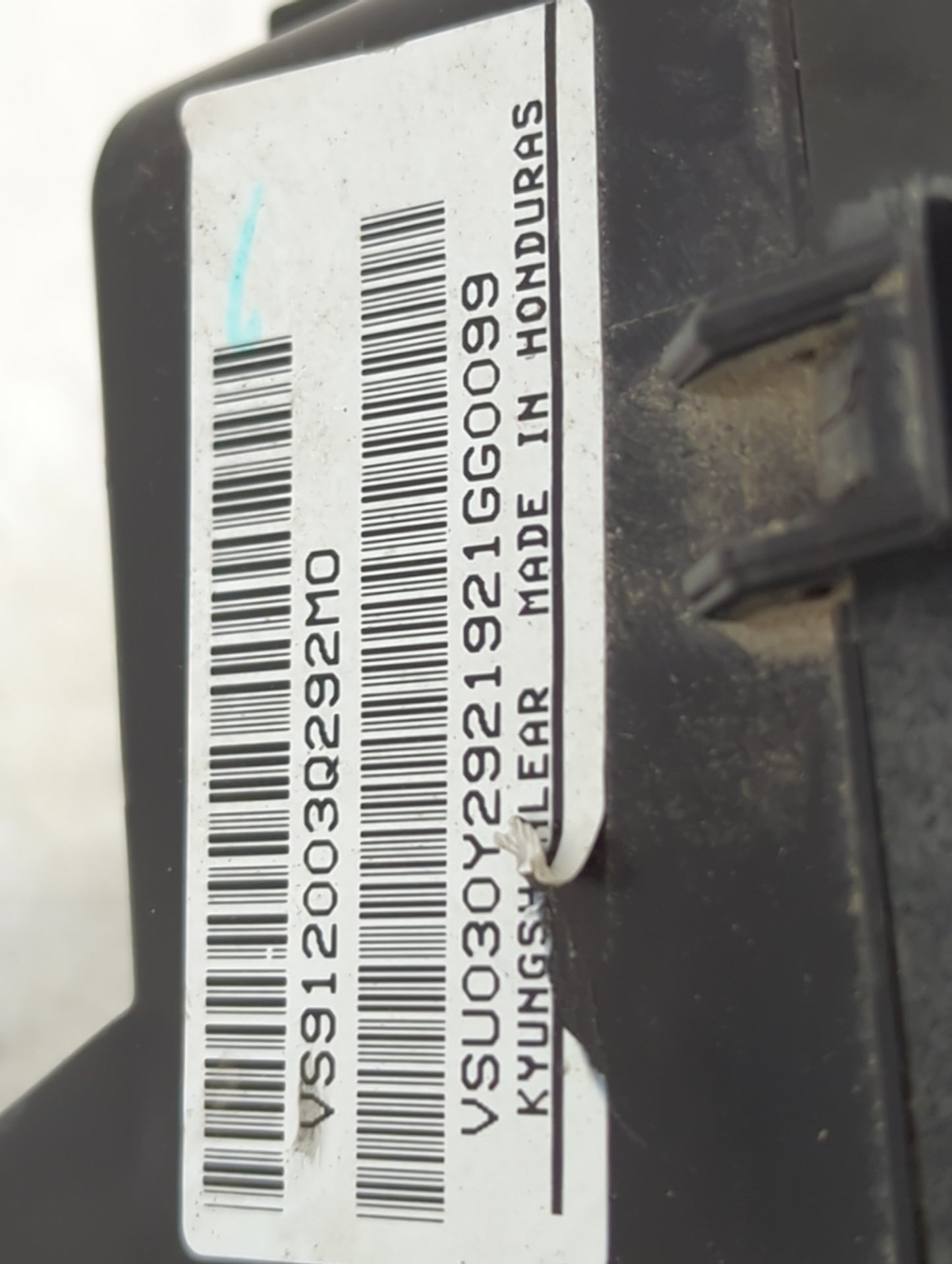 2011-2014 Hyundai Sonata Fusebox Fuse Box Panel Relay Module P/N:VS912003Q292M0 Fits Fits 2011 2012 2013 2014 OEM Used Auto 